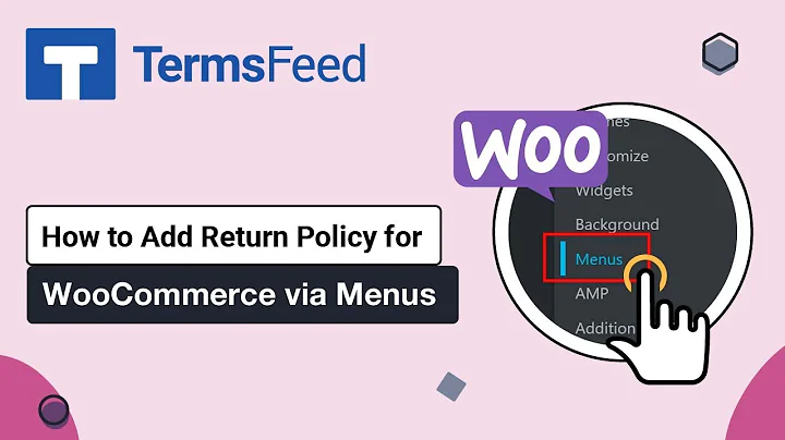 How to Add Return Policy for WooCommerce via Menus