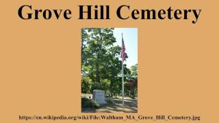Grove Hill Cemetery