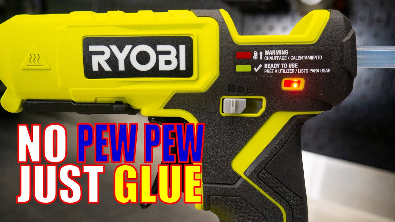 Ryobi 18V One+ Dual Temperature Glue Gun P307 - Pro Tool Reviews