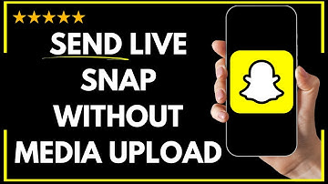 ✅ How to SEND LIVE SNAP WITHOUT MEDIA UPLOAD - FULL UPDATED GUIDE 🚀✨😱✅