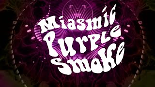 Bog Wizard - Miasmic Purple Smoke (Lyric Video) Stoner Doom Metal