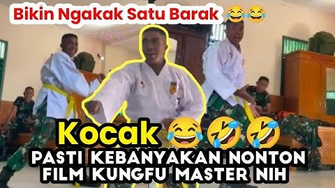 Kocak 😂😂 Prajurit TNI Berlagak Master Kungfu Lucu Bikin Ngakak Satu Barak 😂😂😂 