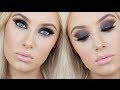 SMOKEY EYE FOR BEGINNERS! + EYEBROW ROUTINE