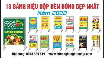 Những Mẫu Bảng Hiệu Đẹp Nhất 2020 | Phan Văn Ngôn
