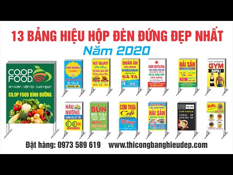 Những Mẫu Bảng Hiệu Đẹp Nhất 2020 | Phan Văn Ngôn