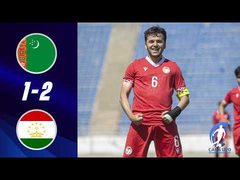 Turkmenistan vs Tajikistan | Highlights | CAFA U20 Championship 2026 — football highlights