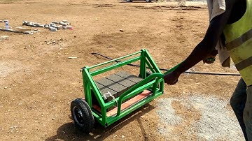 Conmach BlockKing-09Md Block and Interlock Making Machine during 15 cm Solid Block Production 3