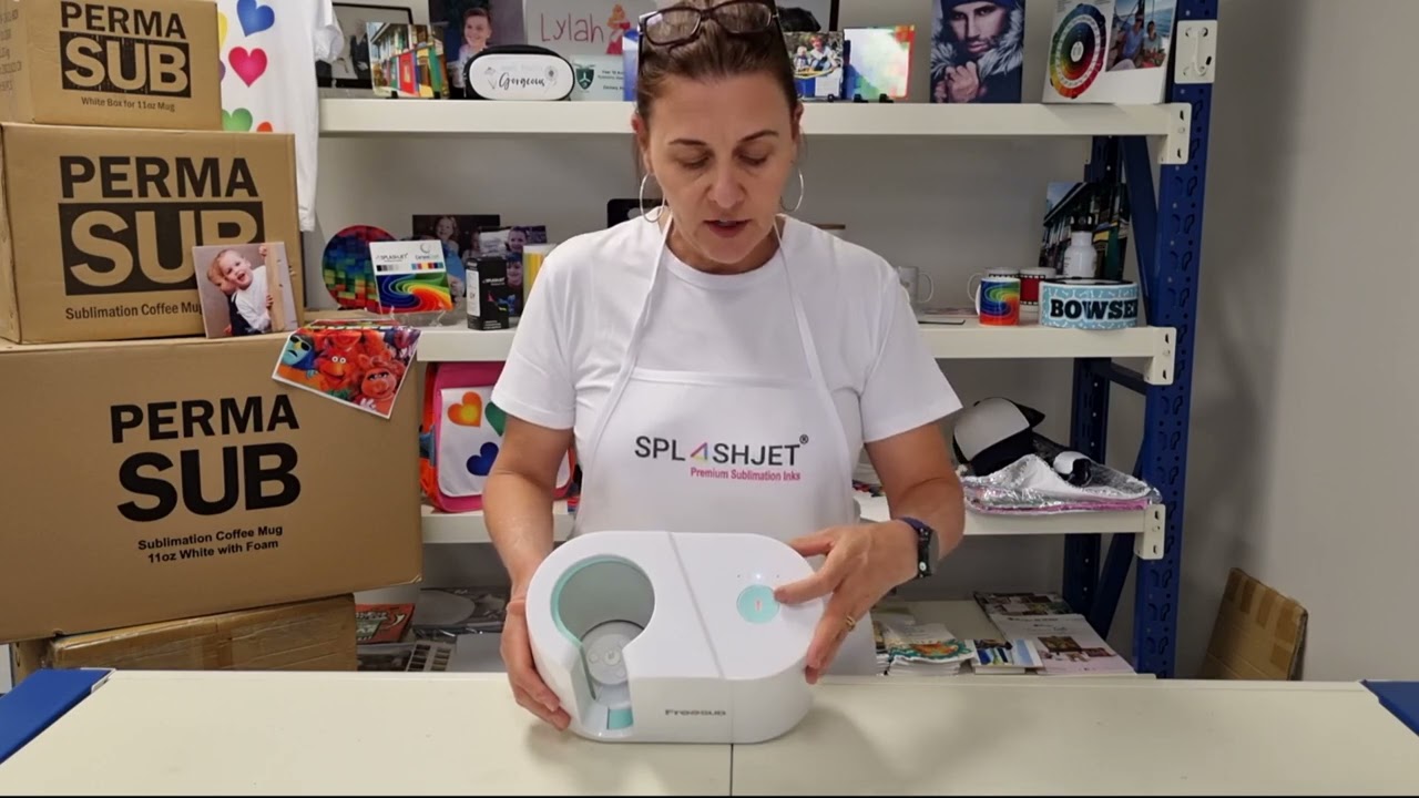 Freesub Pro Easy Automatic Single Mug Heat Press | Changing Time and Temperature