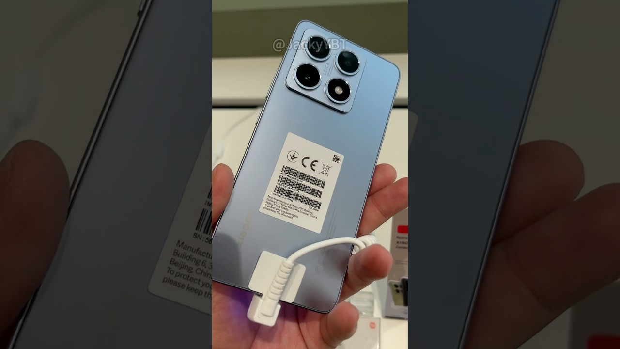 Xiaomi 14T Titan Blue first look! #xiaomi #xiaomi14t #shorts - YouTube