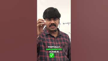 Understanding Abstract Classes: Concepts & Instantiation #shorts