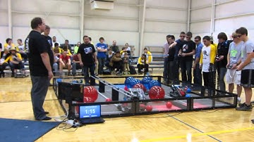 VEX Toss Up Jay County SF #1-2 (Red: 68 Blue: 20)