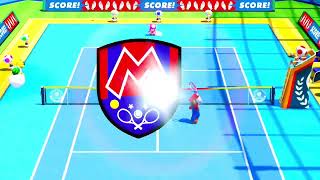 Playing Mario tennis 🎾 king w 64￼