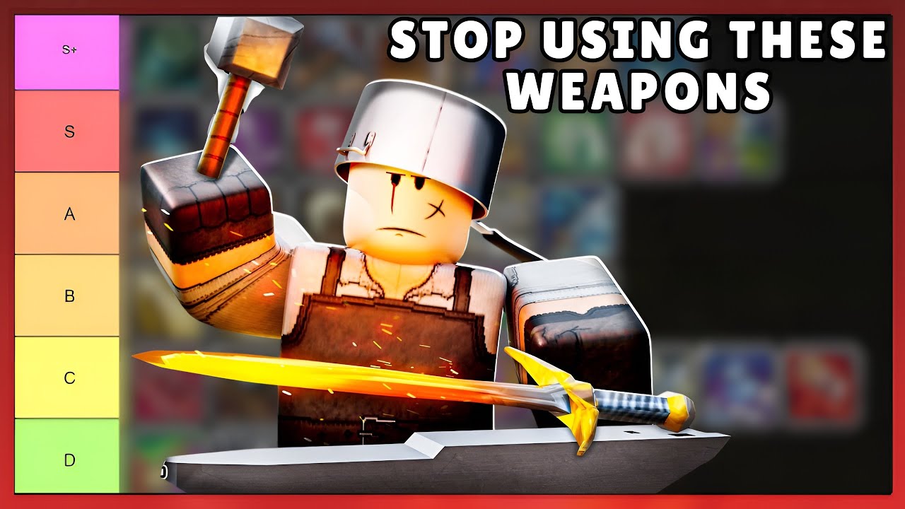 The Forge Weapon Tier List... Full Meta Explained - YouTube