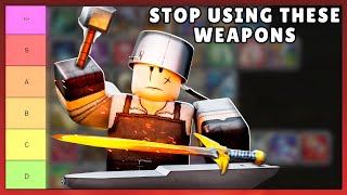 The Forge Weapon Tier List... Full Meta Explained Profile