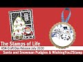 The Stamps of Life | HSN Craft Day July 2020 | Santa and Snowman Pudgie | WishingYou2Stamp
