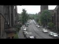 Hyndland Road from my window