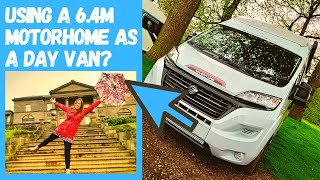 Can you use a 6.4m Motorhome as a DAY VAN?