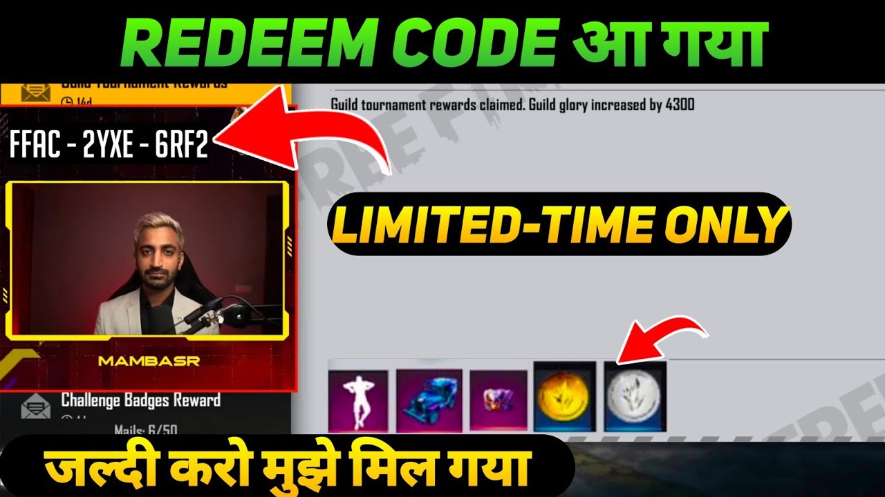 600K Live Watching Rewards Redeem Code FFAC | FFAC Redeem Code Today | GOLD Token Redeem Code 28 Nov
