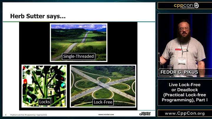 CppCon 2015: Fedor Pikus PART 1 Live Lock-Free or Deadlock (Practical Lock-free Programming)"