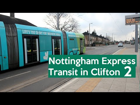 NET Trams at Rivergreen & Southchurch Drive North ...