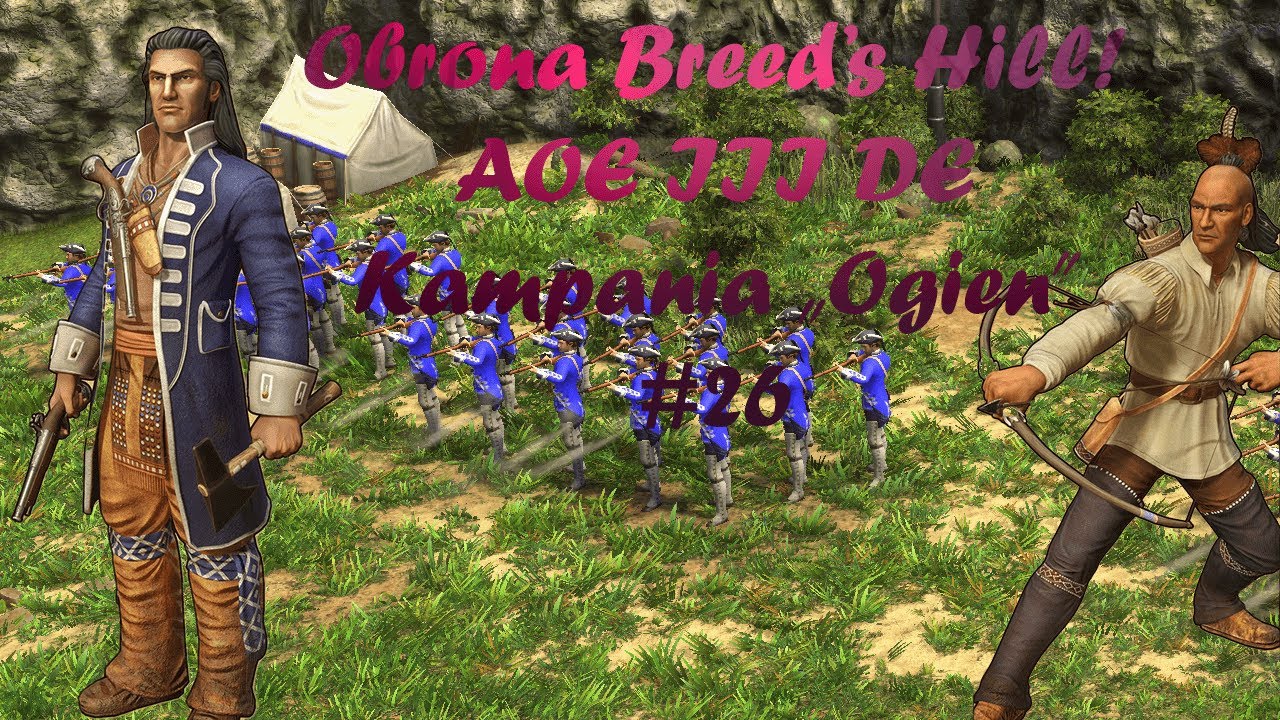 Obrona Breed's Hill! Age of Empires III Definitive Edition Kampania 