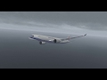 [X-Plane 11] | Flight Factor A350 | China Airlines | Taipei Songshan RCSS Emergancy Landing