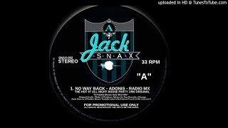 NO WAY BACK - ADONIS - LIVE FROM METRO HOUSE ON HOT 97 FM 1990