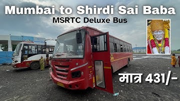 Mumbai to Shirdi MSRTC Bus Journey | Beautiful Kasara Ghats | Magical Maharashtra EP2