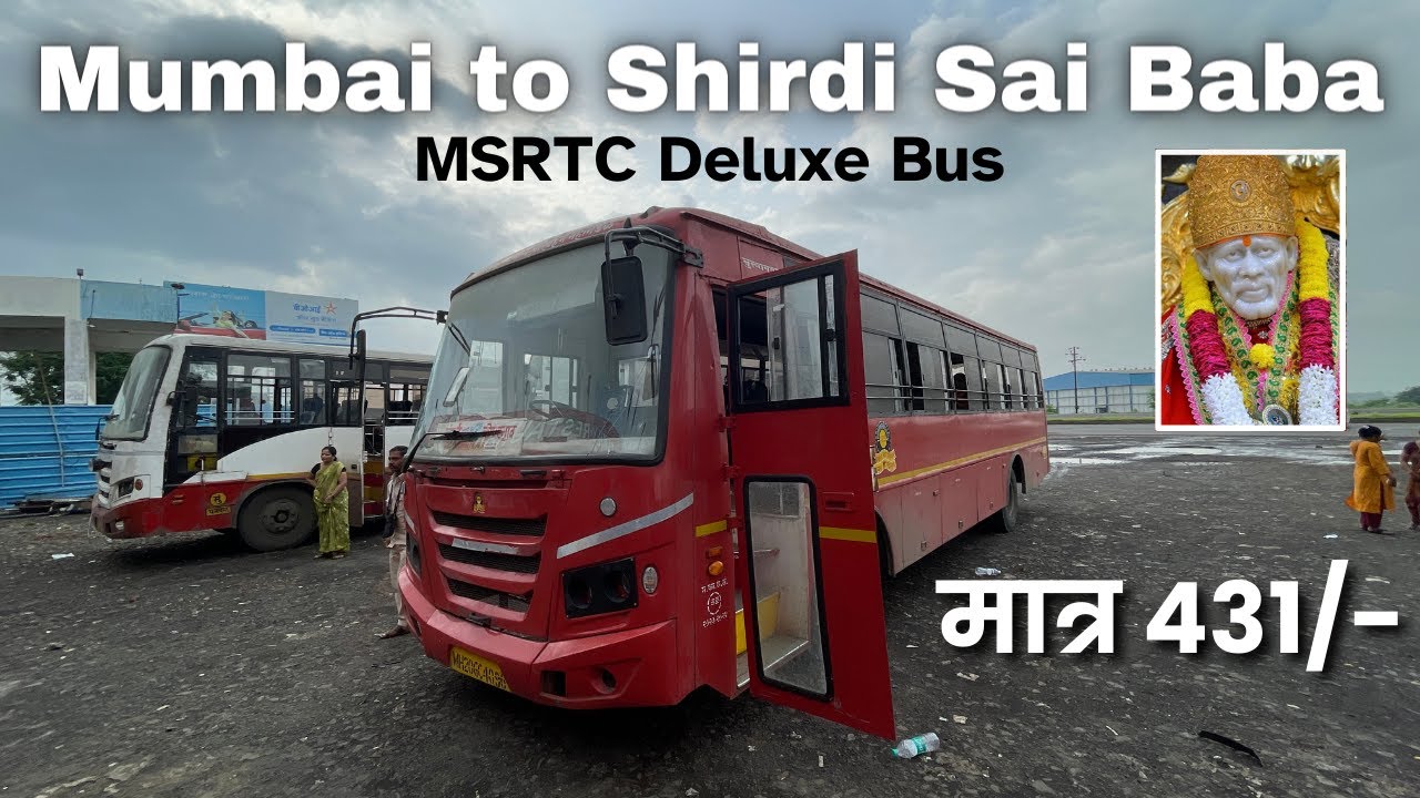 Mumbai to Shirdi MSRTC Bus Journey | Beautiful Kasara Ghats | Magical Maharashtra EP2