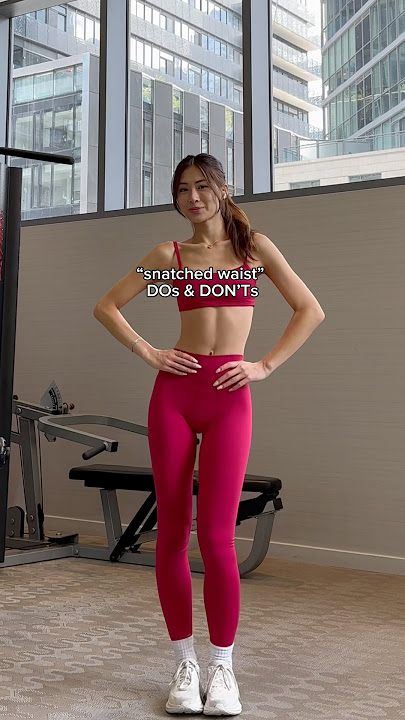 “snatched” waist DOs and DON’Ts #workoutathome #abworkout #deepcore