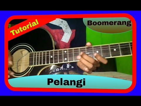 Belajar Melodi Gitar Boomerang Pelangi