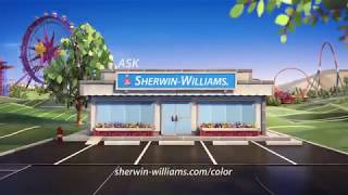 RollerCoaster Animated TV Commercial  Sherwin Williams