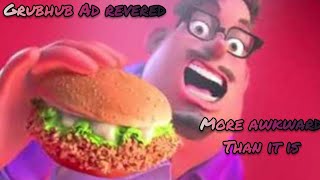 Grubhub Ad Reversed But I Made It Even More Awkward Than It Already Is