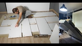 Tek Kişilik Duvar Yatağı Aldık Kurulum, Artılar & Eksiler