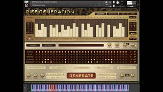 IN SESSION AUDIO / RIFF GENERATION OUTSIDE IN EDITION Preset Preview