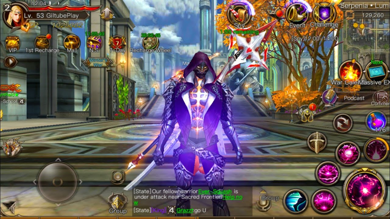 DÁ PARA SE DIVERTIR SEM POR CASH 😱 - Immortal Thrones Mobile MMORPG - YouTube