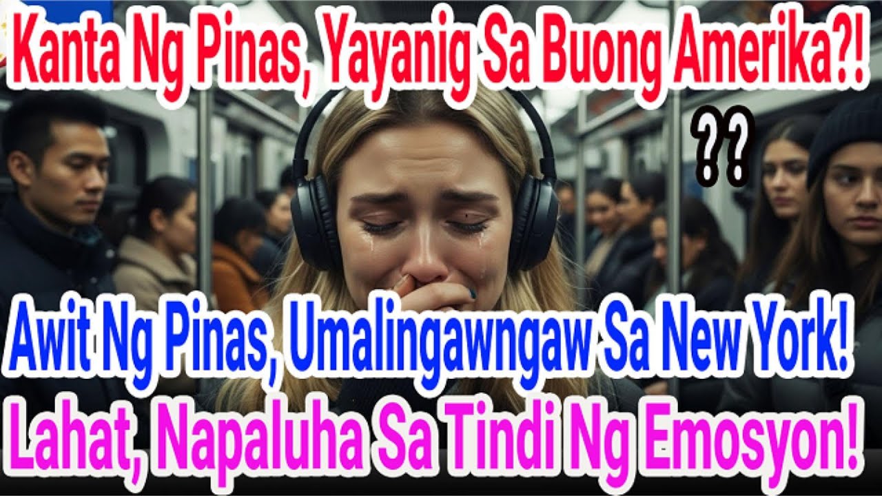 Awiting Pinoy, Nagpaiyak Sa New York Subway!