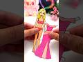 DIY Princess Dress For Paper Doll So Pretty And Easy Drawing Art 