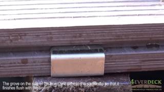 How to Start Laying your first 4 Everedeck Board using the starter clip