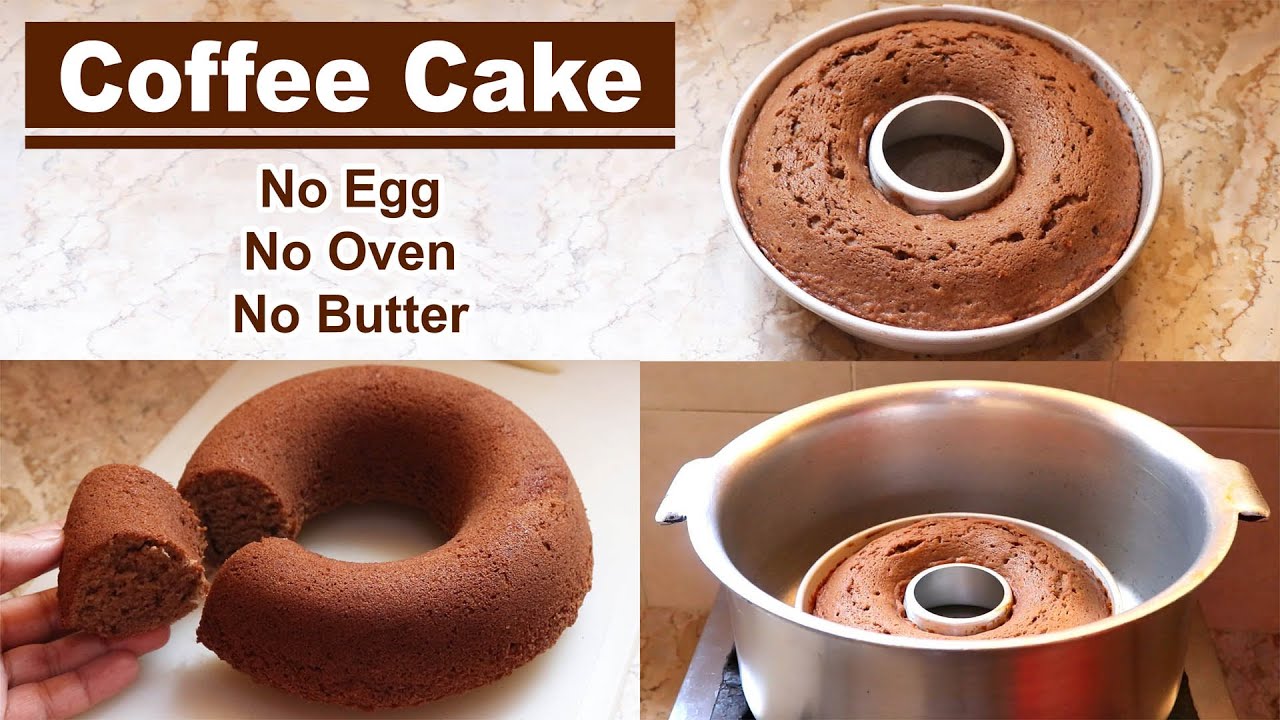 No Egg No Oven Tea Time Coffee Cake Recipe | Coffee Pound Cake | Aliza In The Kitchen