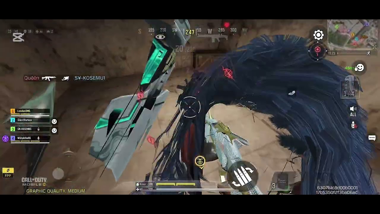 Full gameplay, intense Alcatraz die hard lobby 🤨. #codm #warzonemobileclips #codmobile 