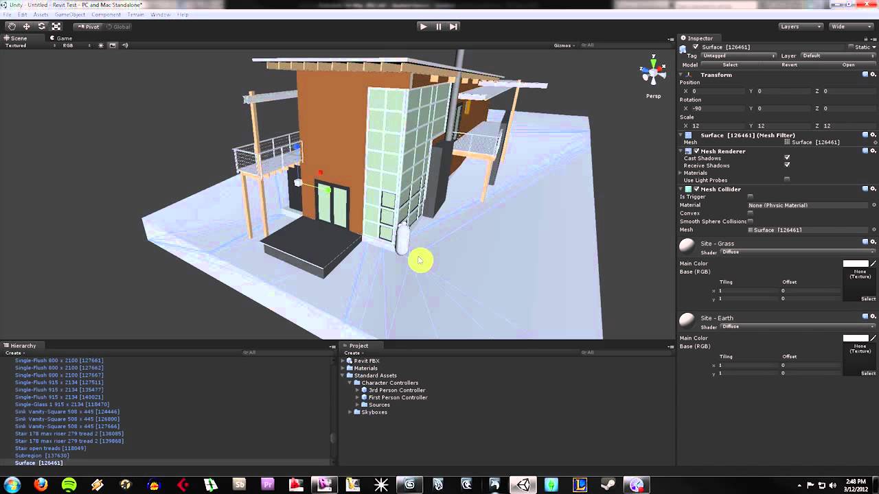 How To Import Revit Models  Into Unity  3D  YouTube