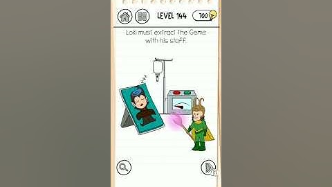 Brain test 3 level #144 walkthrough solution