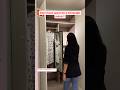 Space saving hack, if you don’t have room for a full length mirror!