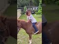 Fell off the pony 😅🐴👧🏻