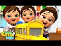 The Wheels on The Bus Song (Animal Version) | Banana Cartoon Nursery Rhymes &amp; Kids Songs