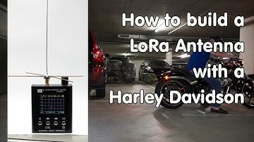 #212 How to build a powerful LoRa Antenna with a Harley Davidson (collinear)