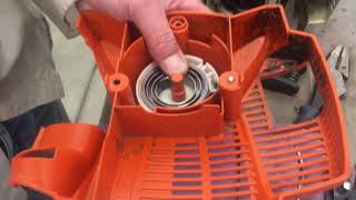 STIHL trimmer proper cord replacement