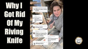 Will You Cut Off All Your Fingers On A Table Saw W/O A Riving Knife ???