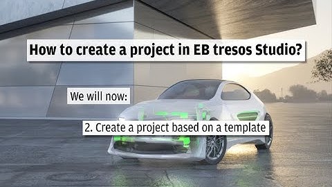 EB tresos Tutorial 4 Creating a Project from template using EB tresos Studio